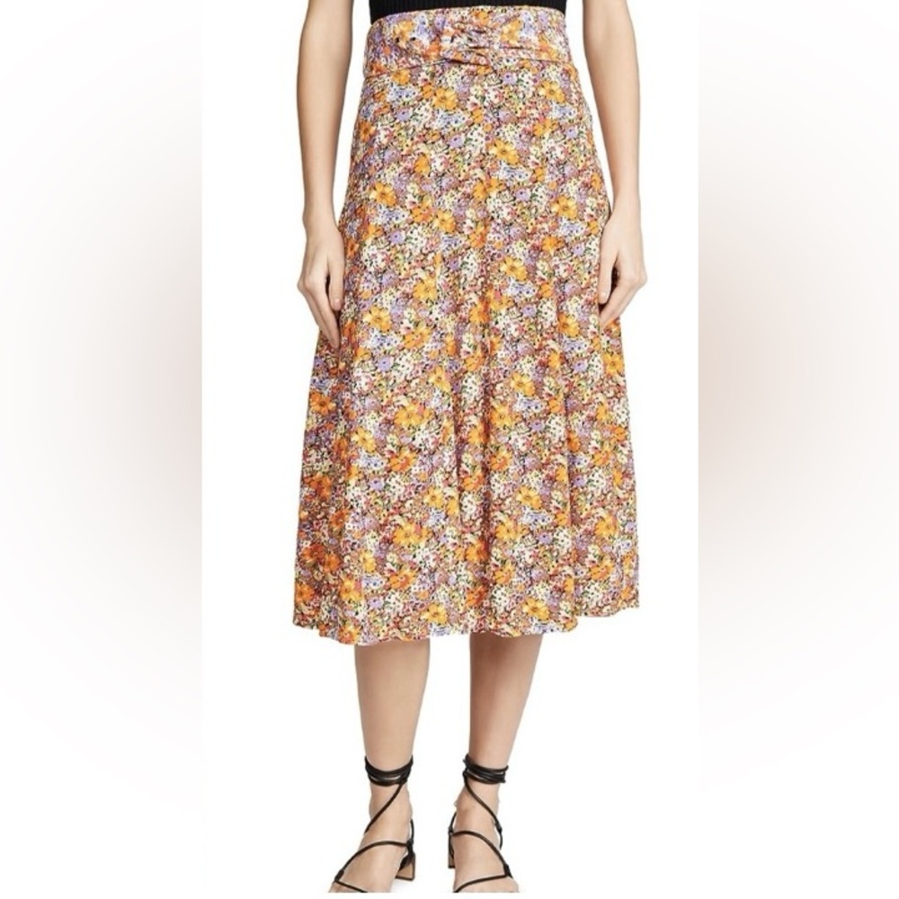 LAST CHANCE - Faithfull the Brand Luda Midi Skirt